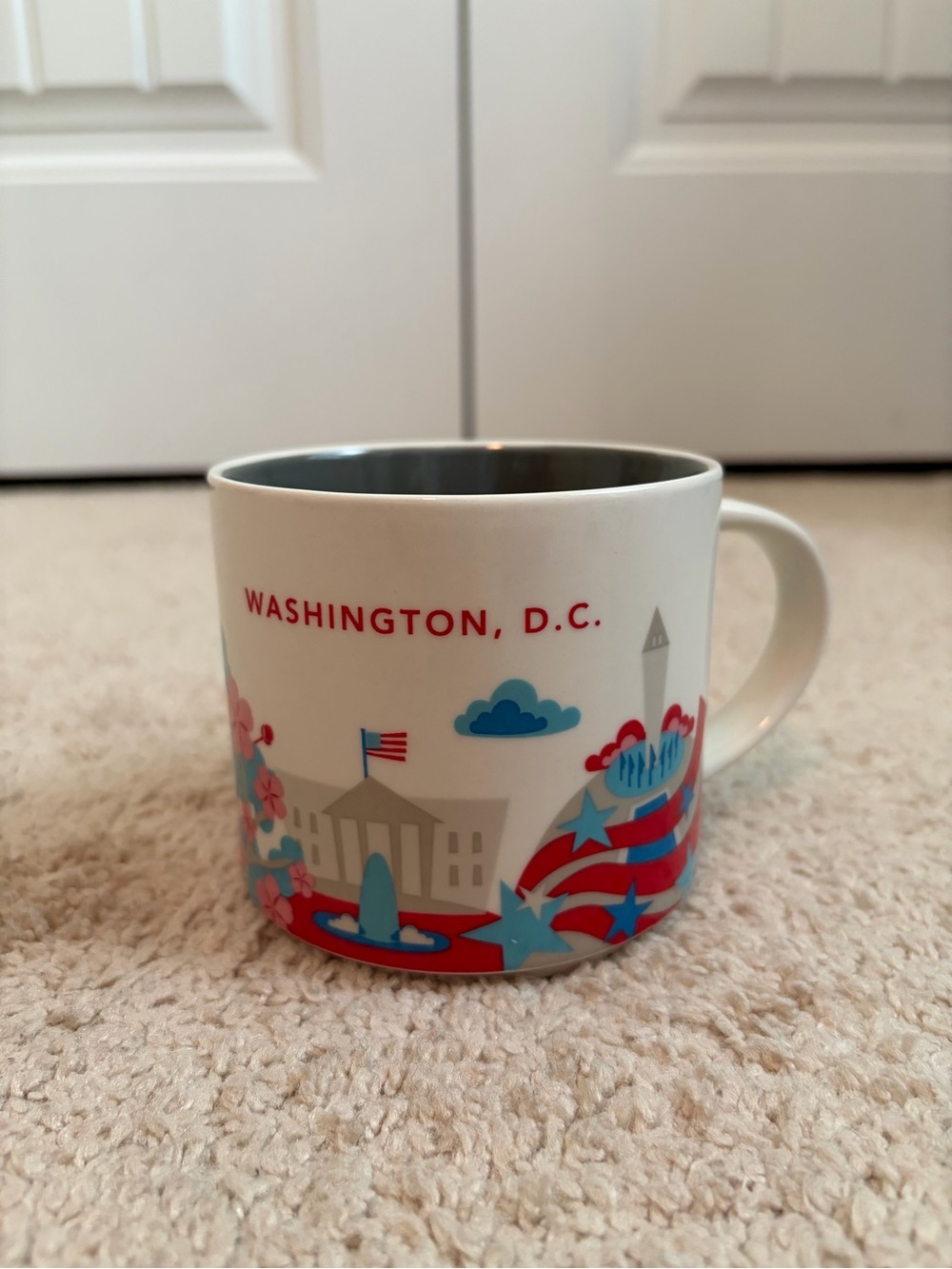 Starbucks Washington D.C. Mug‎ You Are Here Collection Coffee Mug 14 oz 2014